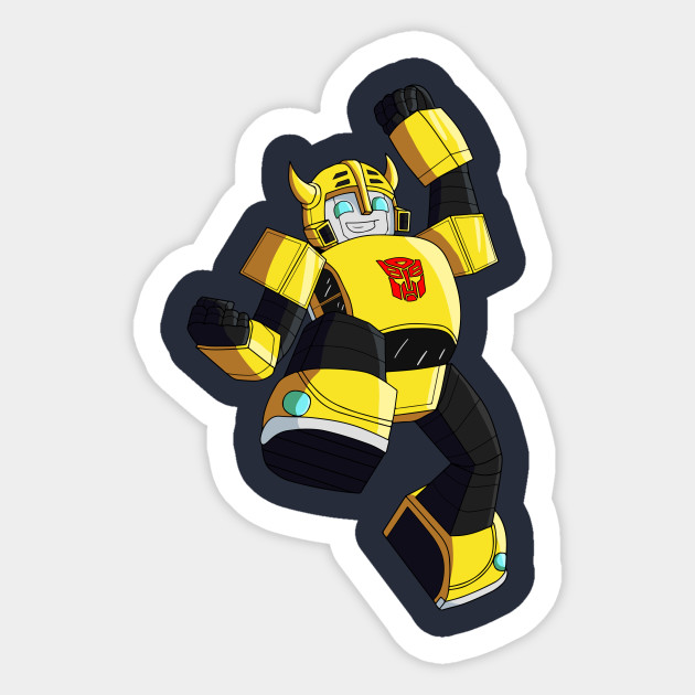 Bumblebee Transformers Bumblebee Transformer Sticker TeePublic